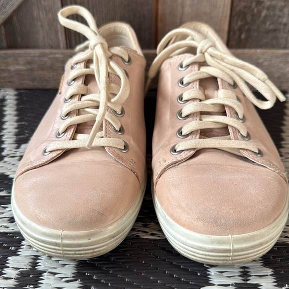 Ecco | Leather Lace Up Sneaker - Picture 2 of 13